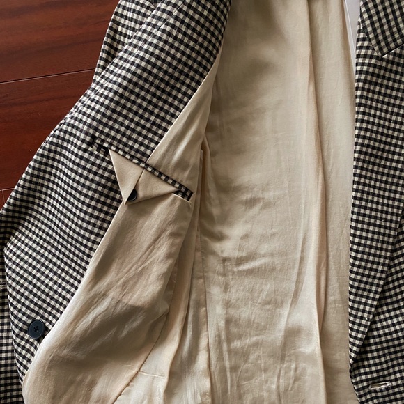 Rebecca Taylor jacket spring check blazer - Picture 5 of 6